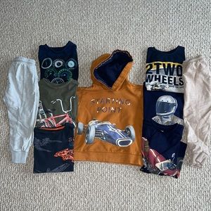 ✨MAYORAL✨ Lot of boys hoodie, sweatpants, long sleeve shirts size 5&6